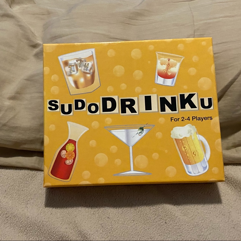 SudoDRINKu Board Game